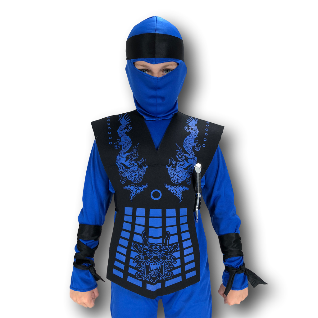 Neon Ninja Blue Costume