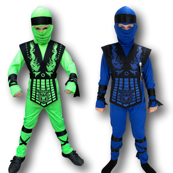 Neon Ninja Blue Costume