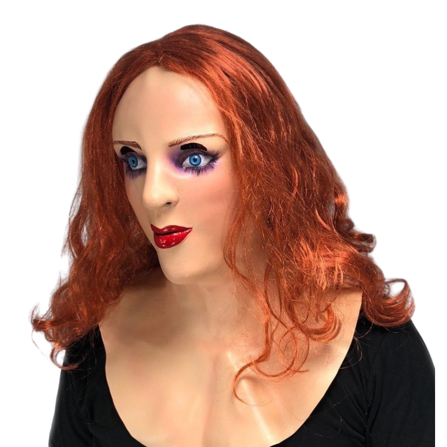 Ginger 'Red Head' Lady Mask – Rubber Johnnies Fx