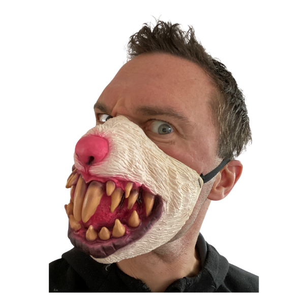 Rabid Rabbit Half Face Mask