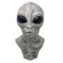 Grey Alien Latex FUll Head Mask. 