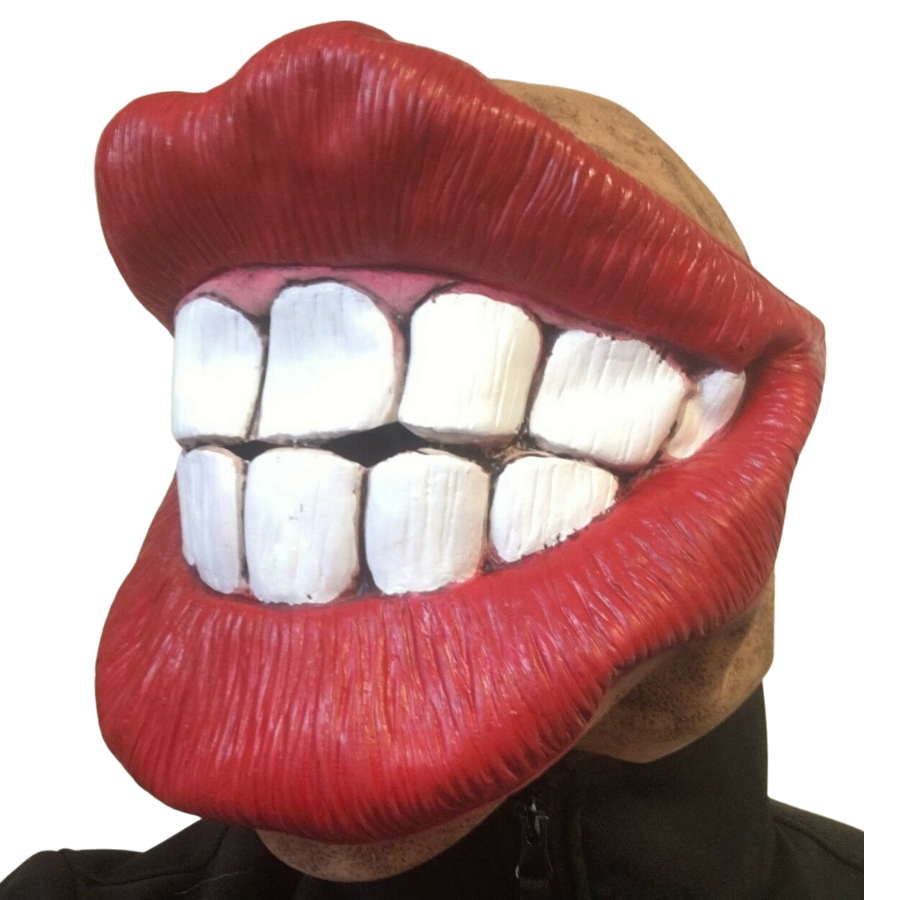 Big Smiley Mouth Mask