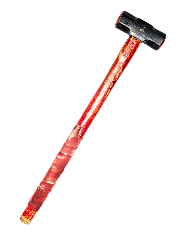 SledgeHammer Movie Prop - Plain and Bloody