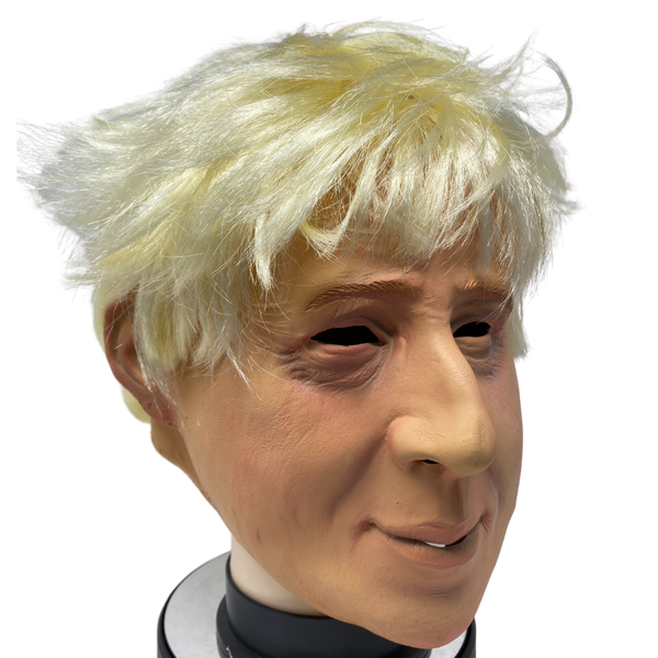 Full Head Latex Mask of Boris Johnson with real hair