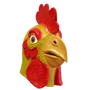 Full head latex chicken mask