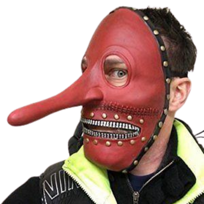 Chris Fehn Slipknot Long Nose Mask.