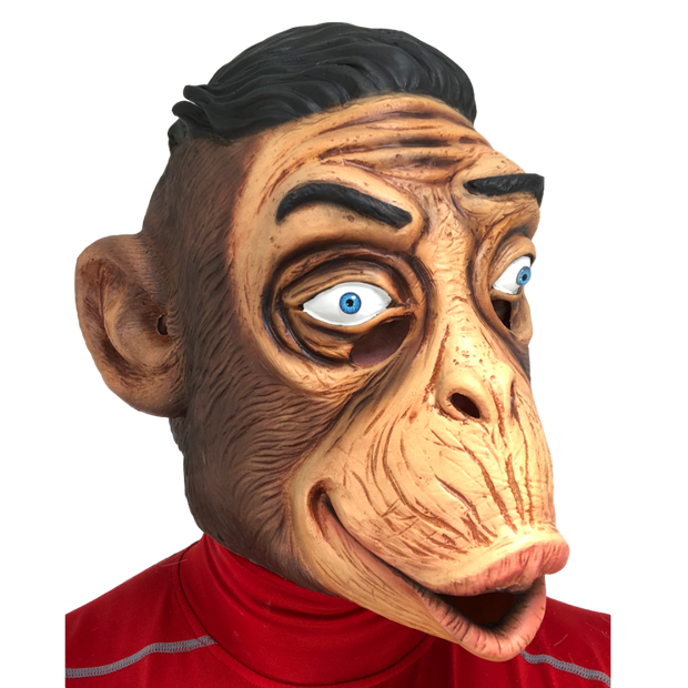 Funny Monkey Full head Latex Mask.