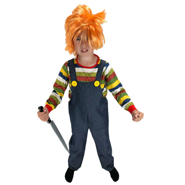 Kids Chucky Costume. 2 Sizes.