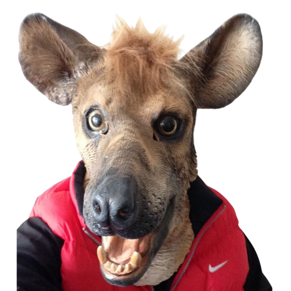Hyena Latex Mask. Full Head.