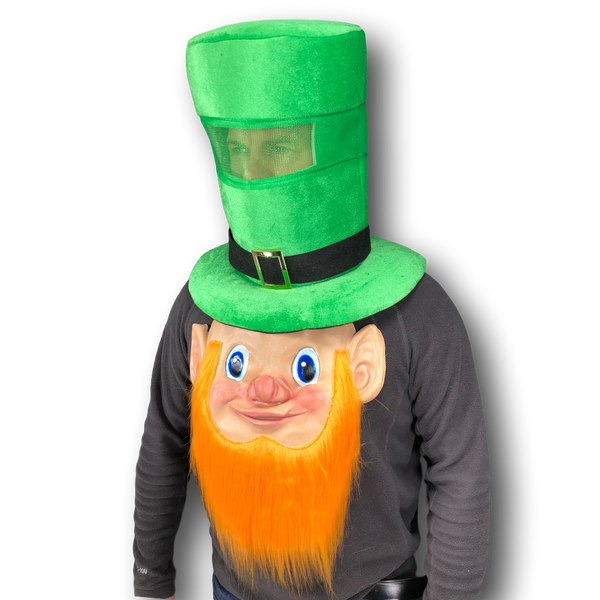 Chapeau haut de forme et masque de la Saint-Patrick en Irlande