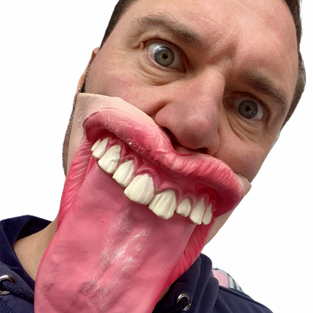 Demi-masque The Lick 'Big Tongue'