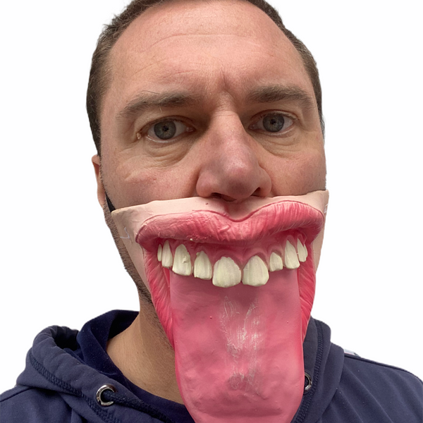 Die Lick „Big Tongue“ Halbgesichtsmaske