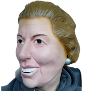 Latex Mask of Margaret Thatcher.