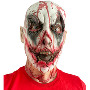 Melted Zombie Clown Latex Mask.
