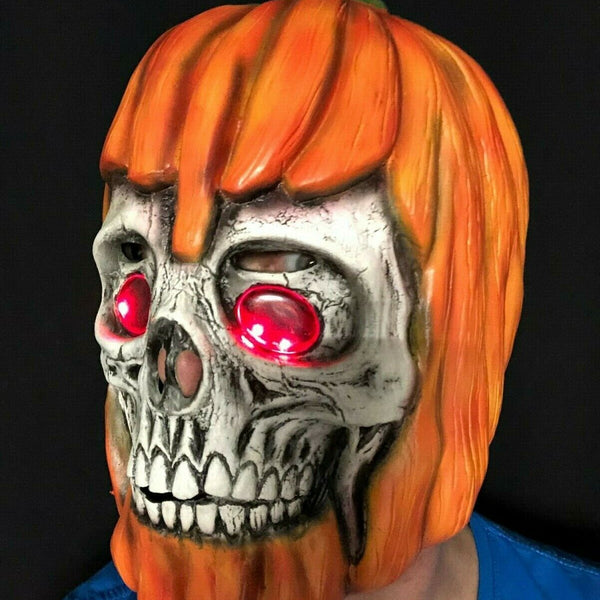 LED Pumpkin Mask.