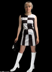 Swinging 60's Mod Girl Costume