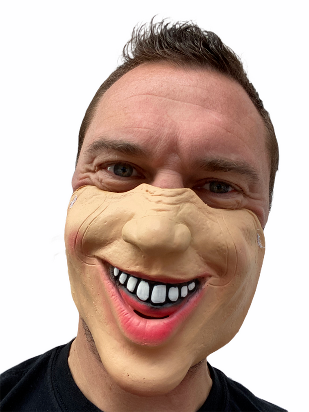 Smiley Guy Half Face Mask