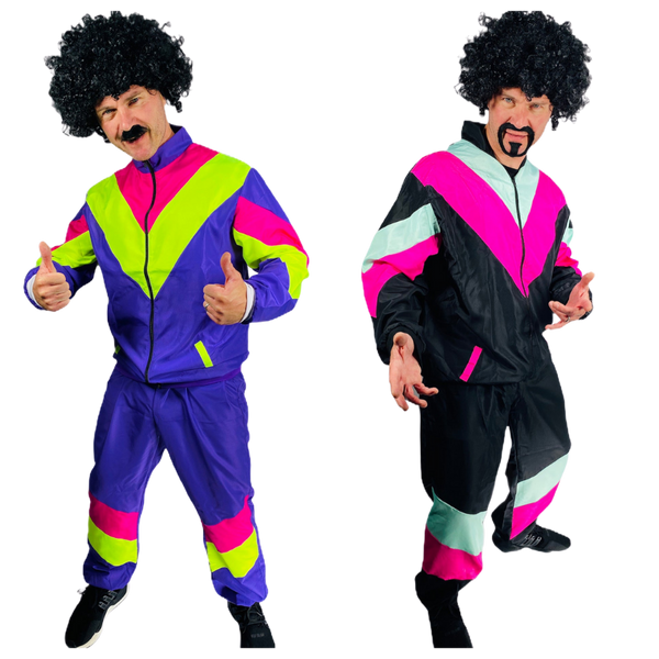 80s Shell Suit Fancy Dress Costumes