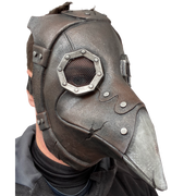Latex Steampunk Crow Mask. 