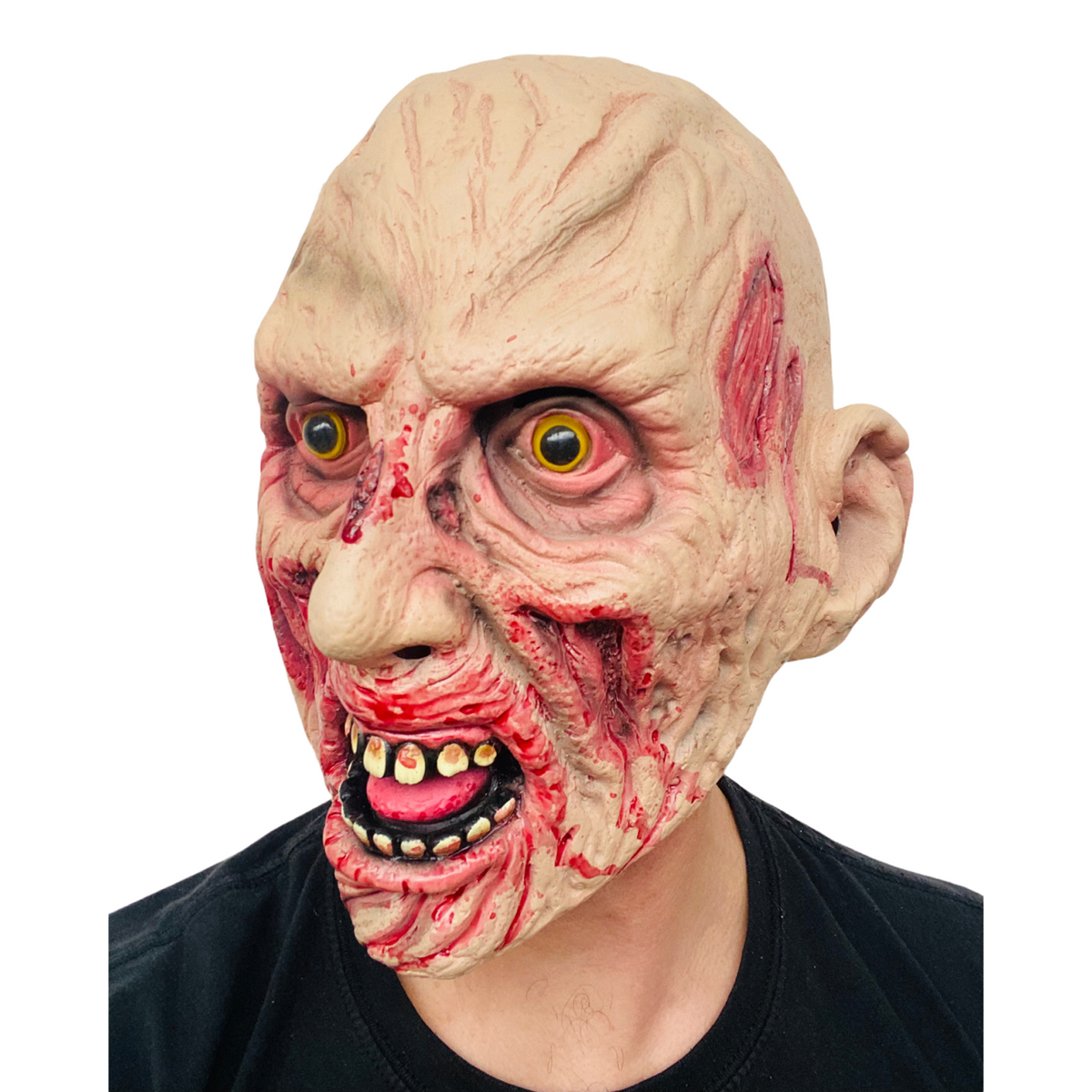 Masque de zombie.