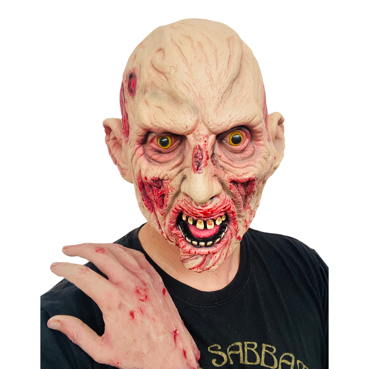 Masque de zombie.